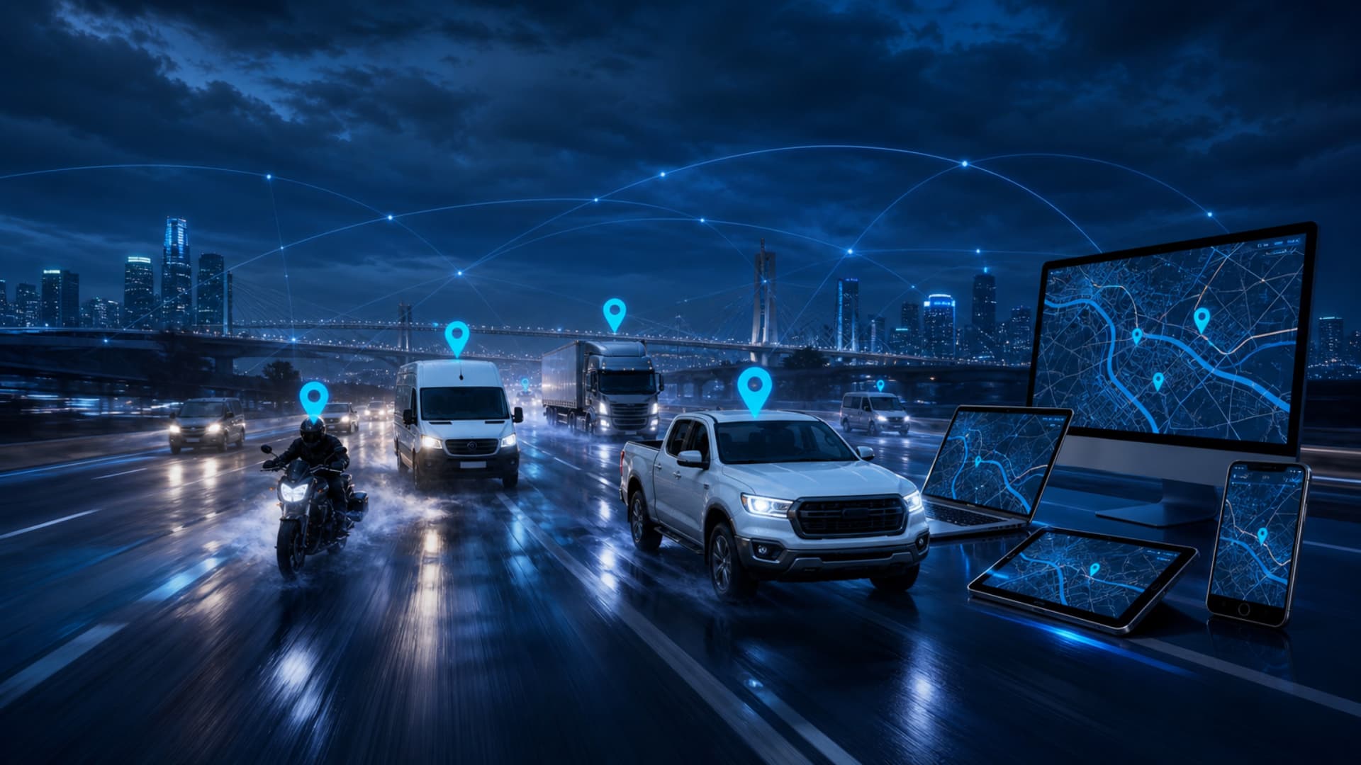 Solutions de géolocalisation KM TECH pour flottes en RDC